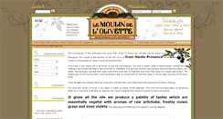 Desktop Screenshot of moulinolivette.fr